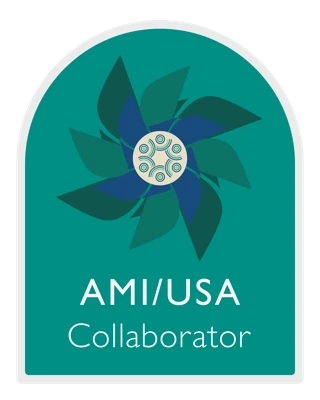 AMI/USA Collaborator seal
